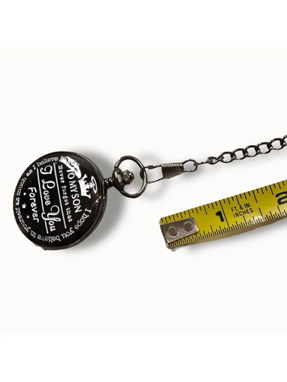 Engraved Pocket Watch 